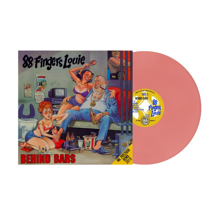 88 Fingers Louie - Behind Bars Exclusive Limited Pink Color Vinyl LP