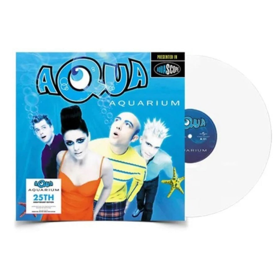 Aqua - Aquarium Exclusive Limited Edition White Colored Vinyl LP Record
