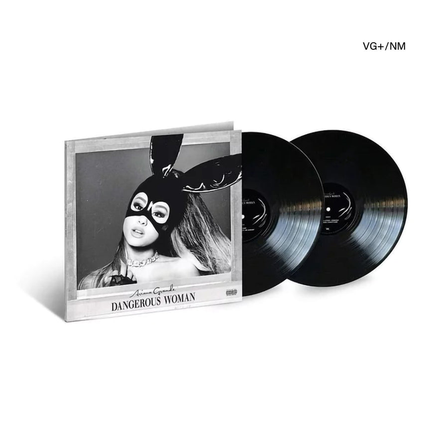 Ariana Grande - Dangerous Woman Limited Edition Black Vinyl Album 2LP Record VG+