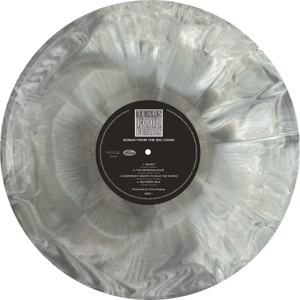 Tears For Fears - Songs From The Big Chair Grey Marble Vinyl LP (Blood Records Exclusive)
