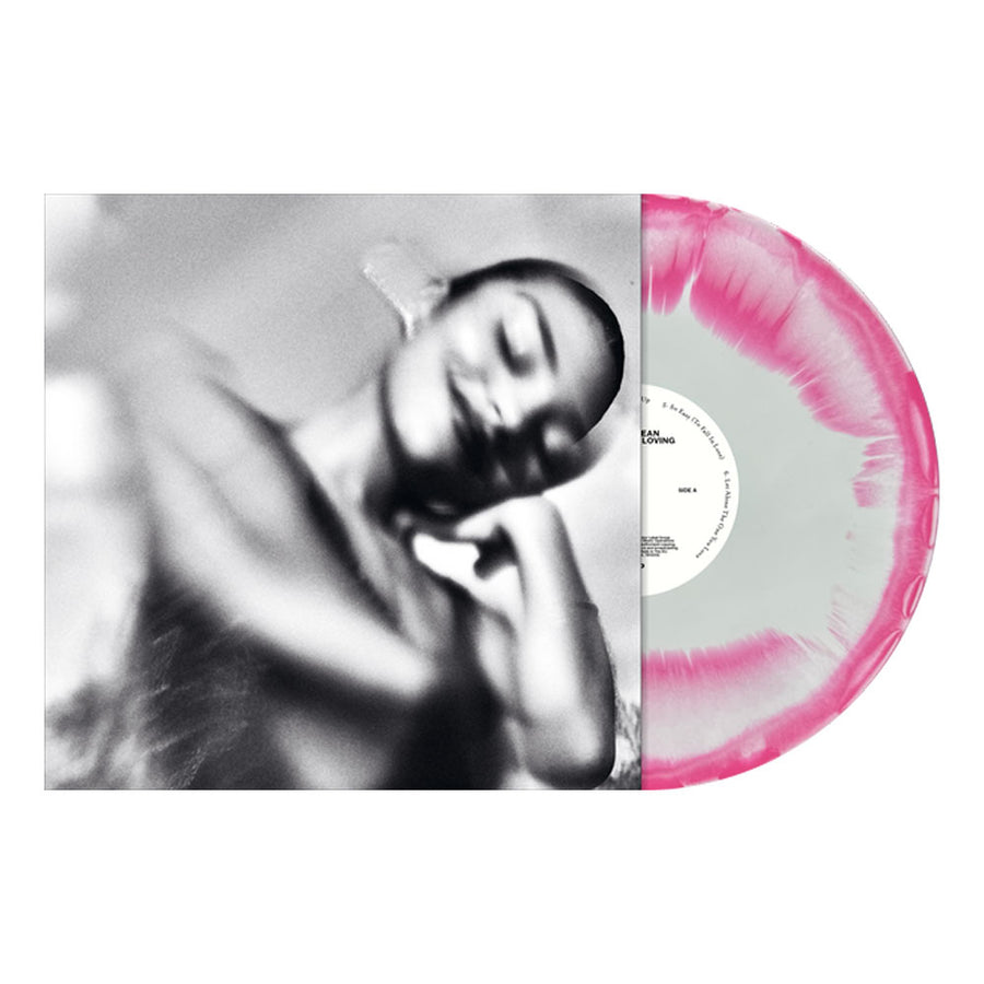 Olivia Dean the Art of Loving Exclusive Pink and White Swirl LP Hand Numbered