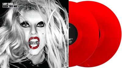 Lady Gaga Born This Way Limited Edition Red Vinyl 2LP