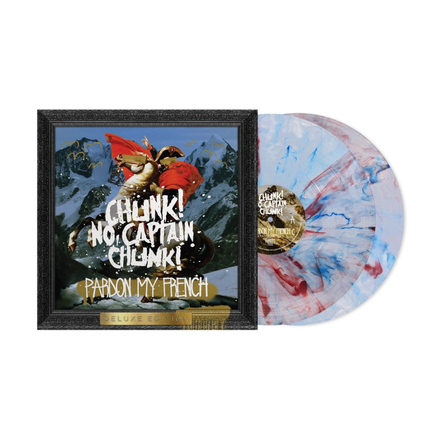 Chunk! No, Captain Chunk! - Pardon My French Exclusive Red/White/Blue Marble Color Vinyl LP