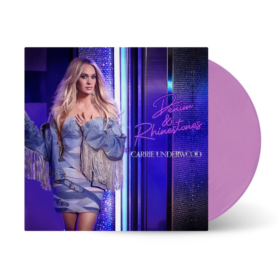 Carrie Underwood - Denim & Rhinestones Exclusive Limited Purple Color Viny LP