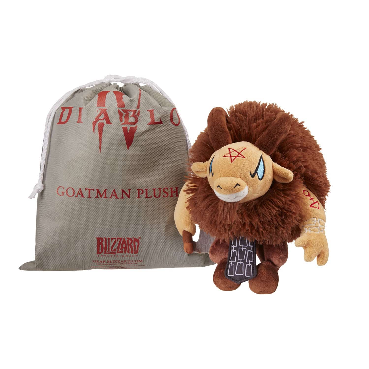 Diablo IV Goatman Soft Stuffed 8.5 in 100% Polyester Plush – Vinceron