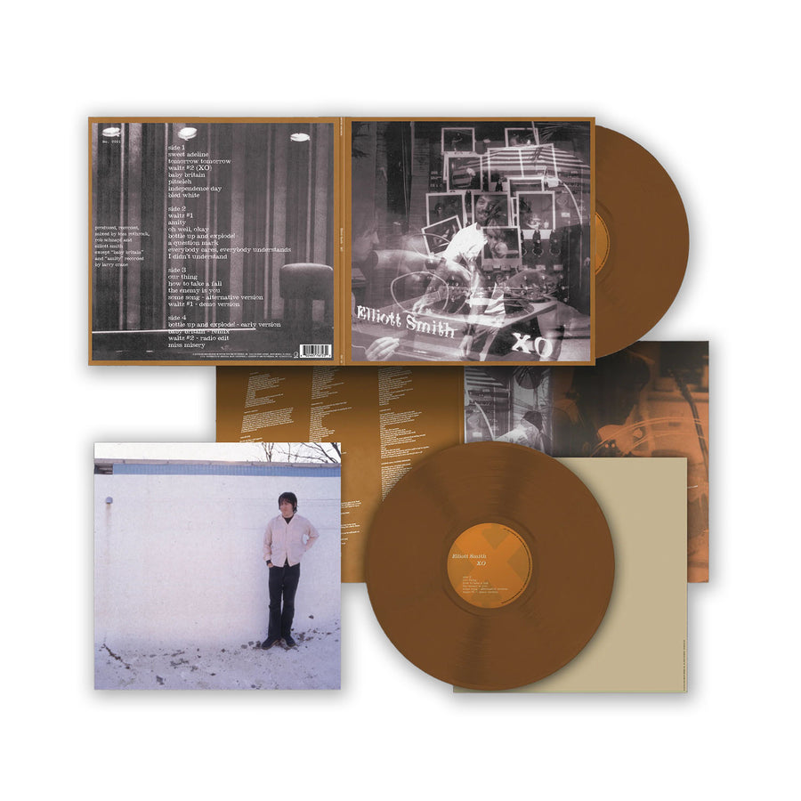 Elliott Smith - XO Deluxe IVC Edition 180g Opaque Brown Vinyl LP #4000 Numbered Copies