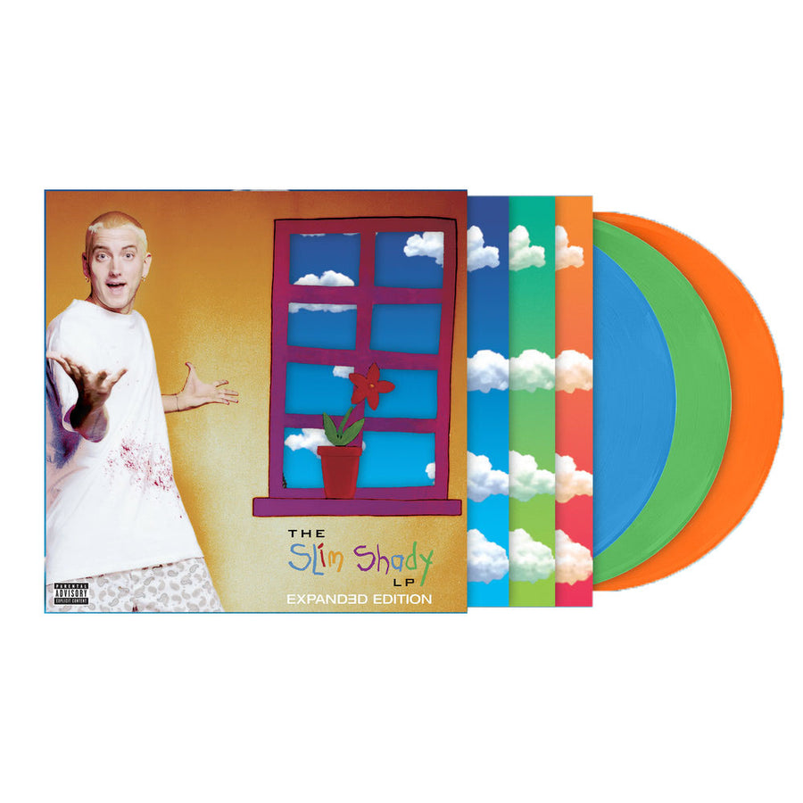 Eminem - The Slim Shady LP IVC Club Edition Blue, Green Orange Colored Vinyl 3xLP