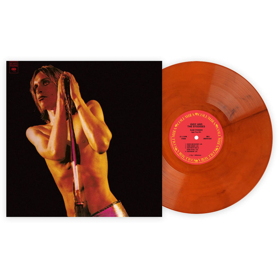Iggy And The Stooges - Raw Power Exclusive VMP Club Edition Orange Colored Vinyl 2LP ROTM