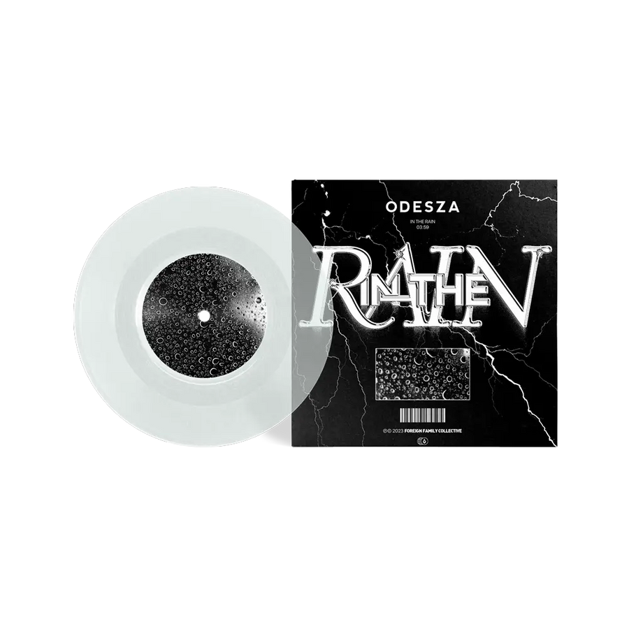 Odesza - In The Rain Spotify Exclusive Limited Edition 7 Inch Single Clear Vinyl