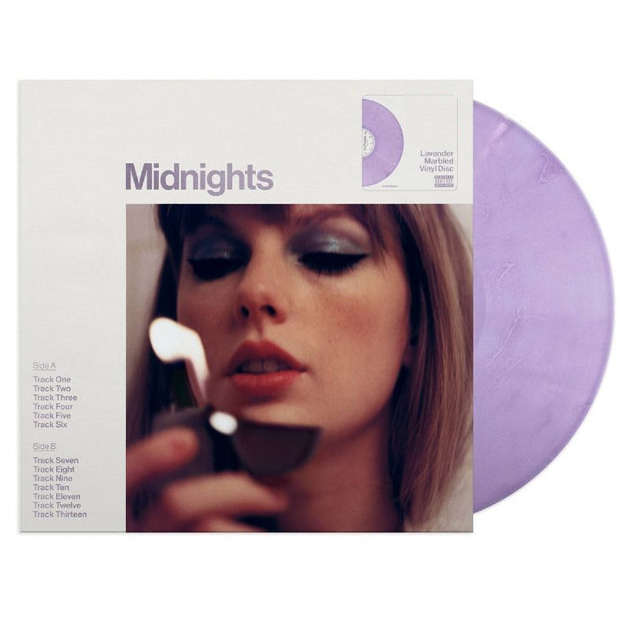 Taylor Swift - Midnights Exclusive Lavender Color Vinyl Limited Edition LP Record