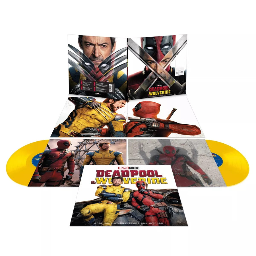 Deadpool & Wolverine Exclusive Limited Edition Yellow Color Vinyl LP