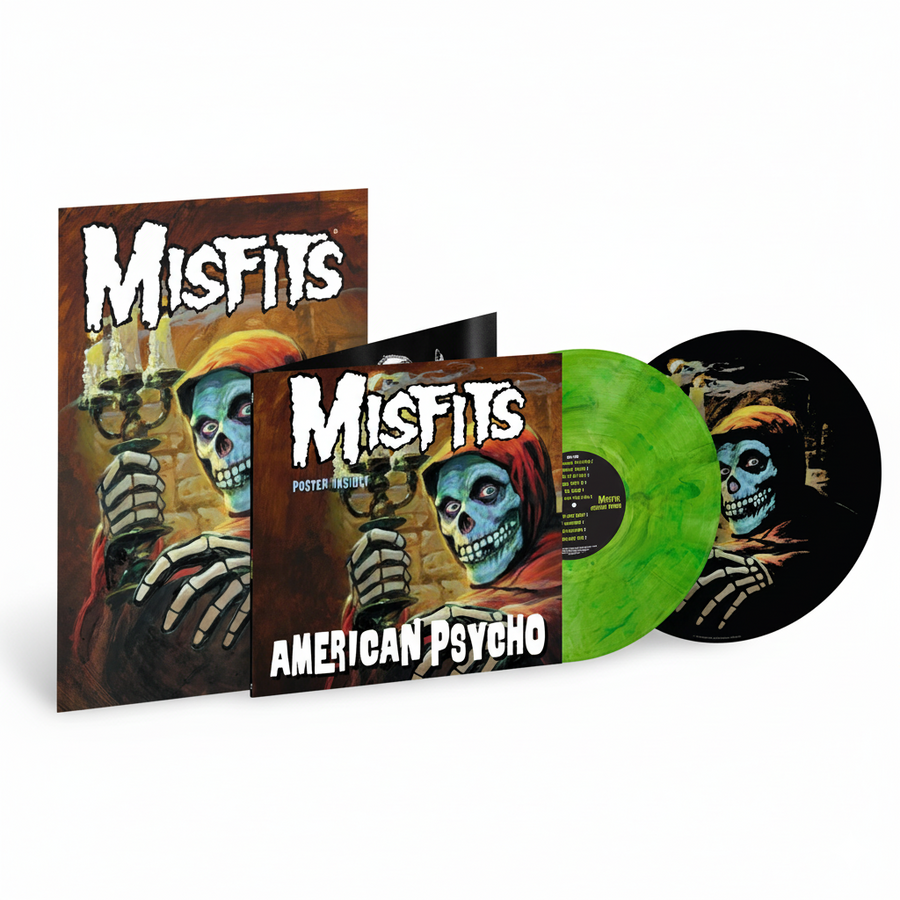 Misfits - American Psycho Exclusive Glow-In-The-Dark Vinyl LP IVC Halloween Edition