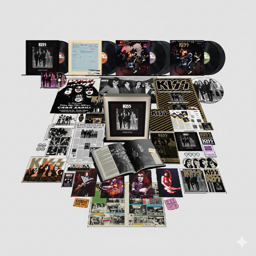 Kiss Dressed To Kill Super Deluxe 8LP + Blu-ray Audio Box Set