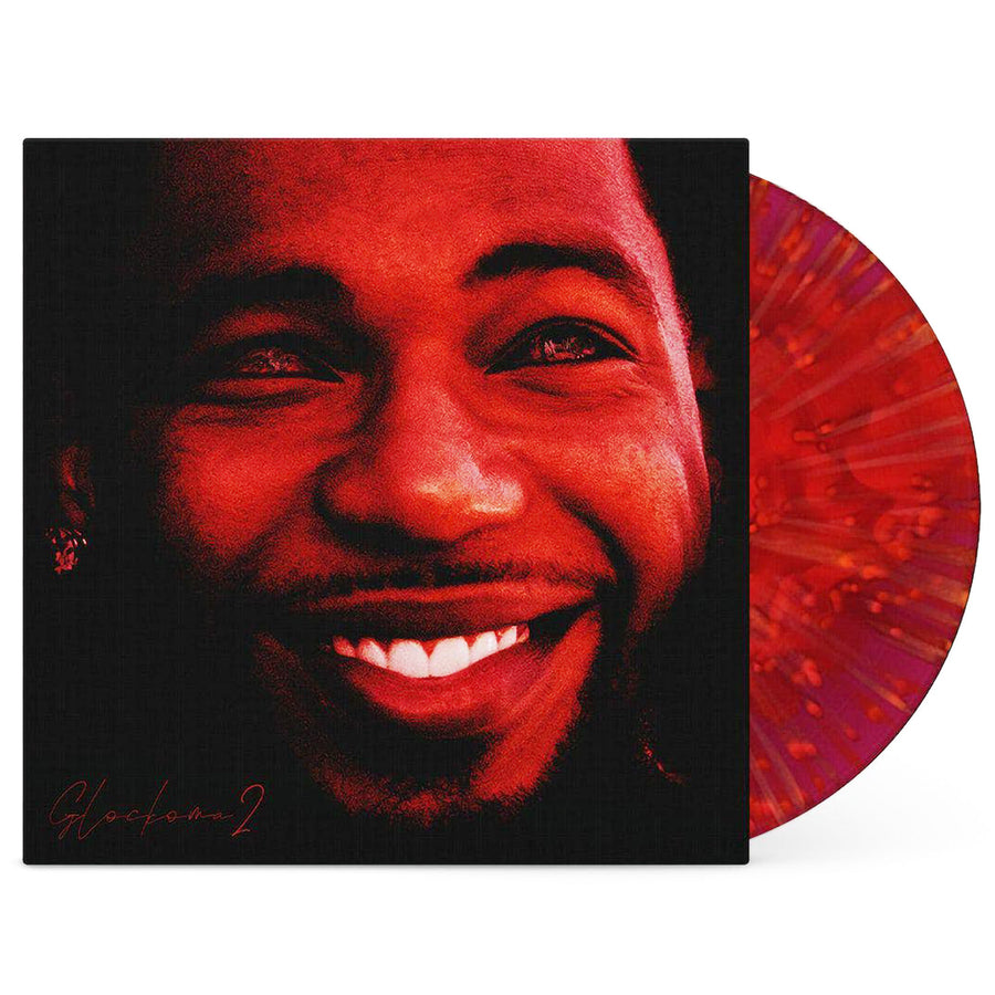 Key Glock - Glockoma Limited Edition Red Ghostly With Red Splatter Vinyl LP Record