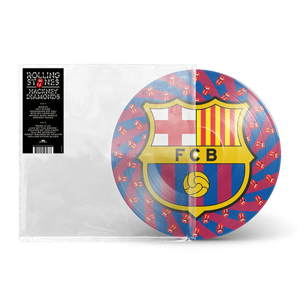 The Rolling Stones Hackney Diamonds FC Barcelona Picture Disc