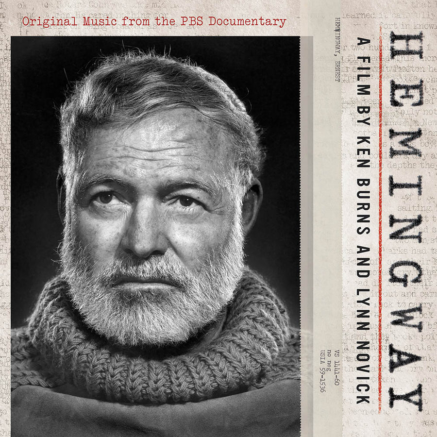 Hemingway Original Music Soundtrack From the PBS Documentary Exclusive LP Vinyl