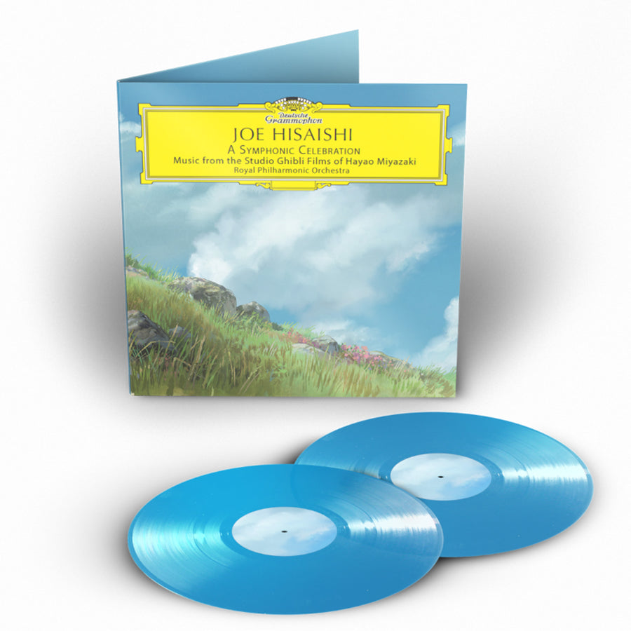 Joe Hisaishi - A Symphonic Celebration (Music From The Studio Ghibli Films Of Hayao Miyazaki) Exclusive Limited Edition Blue Color Vinyl LP Record