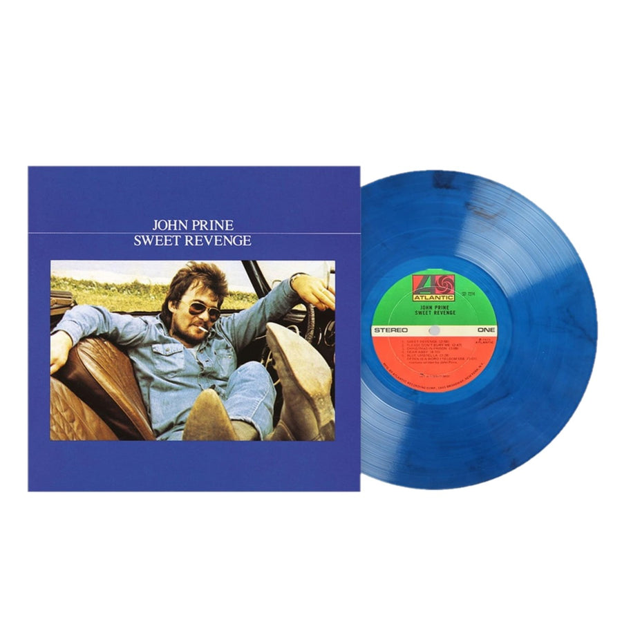 John Prine - Sweet Revenge Exclusive VMP Club Edition Black & Blue Smoke Colored Vinyl LP ROTM