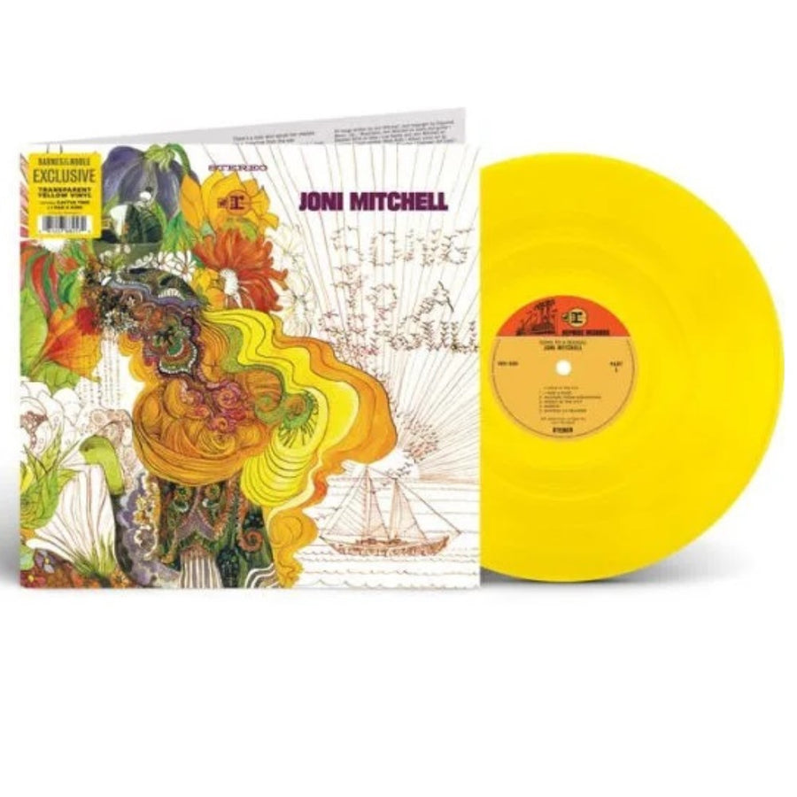 Joni Mitchell, Steve Stills - Song to a Seagull Exclusive Limited Edition Yellow Colored Vinyl LP Record