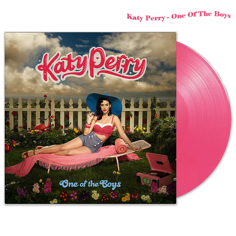 Katy Perry - One Of The Boys Exclusive Limited Edition Flamingo Pink Color Vinyl LP Record