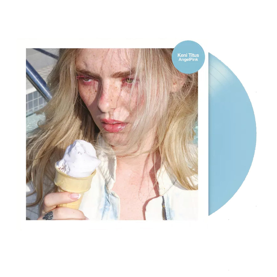 Keni Titus - AngelPink Signed Exclusive Baby Blue Vinyl LP