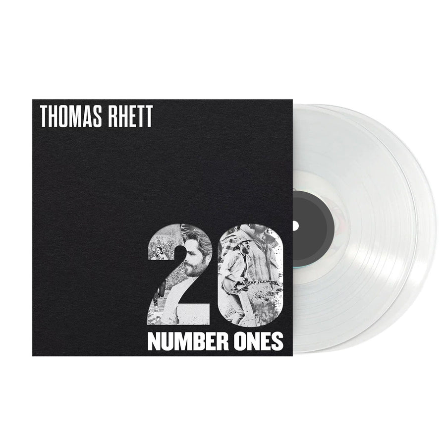 Thomas Rhett - 20 Number Ones Exclusive Glass Clear Colored Vinyl 2xLP