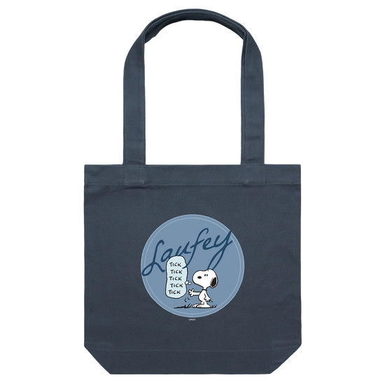 Laufey Tour exclusive Snoopy Peanuts Tick Tick Tick tote bag