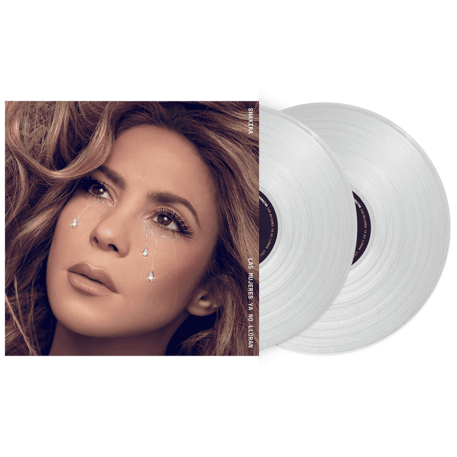 Shakira - Las Mujeres Ya No Lloran Exclusive Limited Edition Diamond Clear Vinyl 2LP