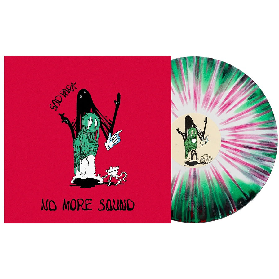 Sad Park - No More Sound Exclusive Limited Edition White, Green, Black Aside/Bside W/ Heavy Redish Splatter Vinyl LP