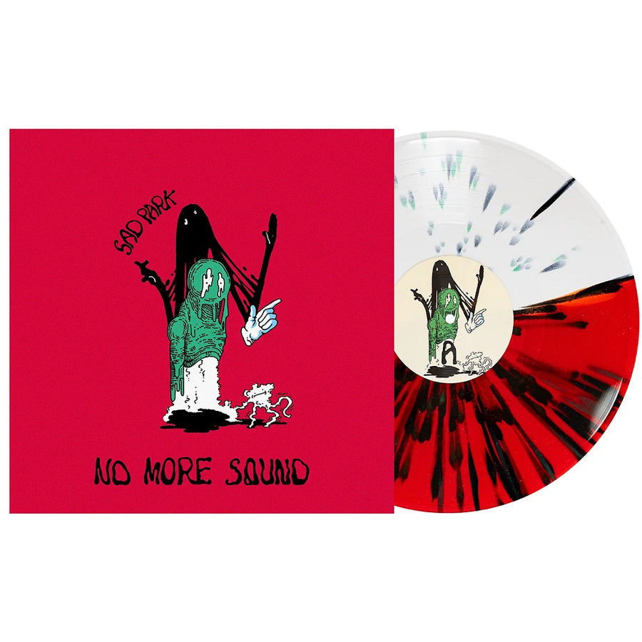 Sad Park - No More Sound Exclusive Limited Edition Half Blood Red/Half White W/ Green & Black Splatter Vinyl LP