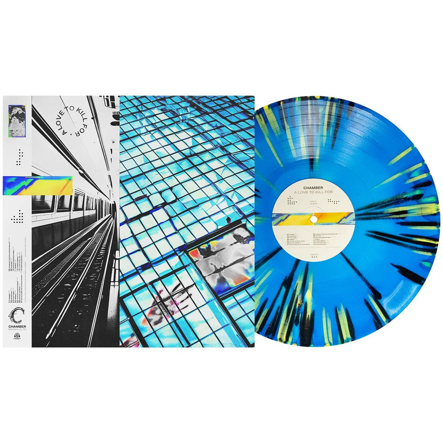 Chamber - A Love To Kill For Exclusive Limited Edition Royal Blue & White Aside/Bside W/ Heavy Yellow & Black Splatter Vinyl LP