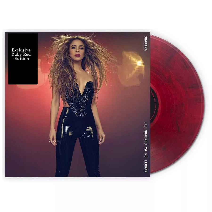 Shakira - Las Mujeres Ya No Lloran Exclusive Limited Edition Ruby Red Swirled Vinyl 2LP