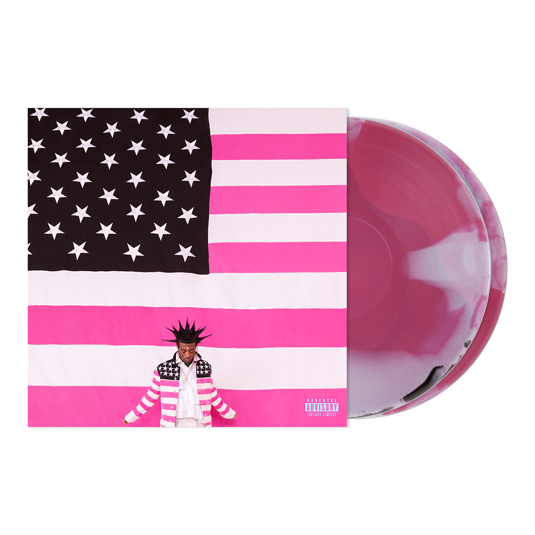 Lil Uzi Vert Pink Tape Exclusive Limited Galaxy Pink Color Vinyl