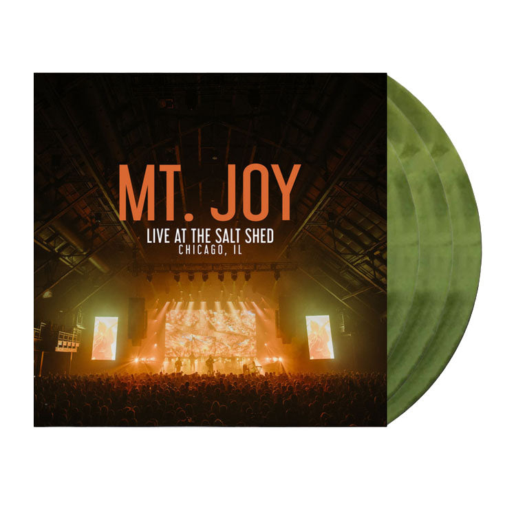 Mt. Joy - Live at Salt Shed Exclusive Limited Swamp/Salt Swirl Color Vinyl 3x LP