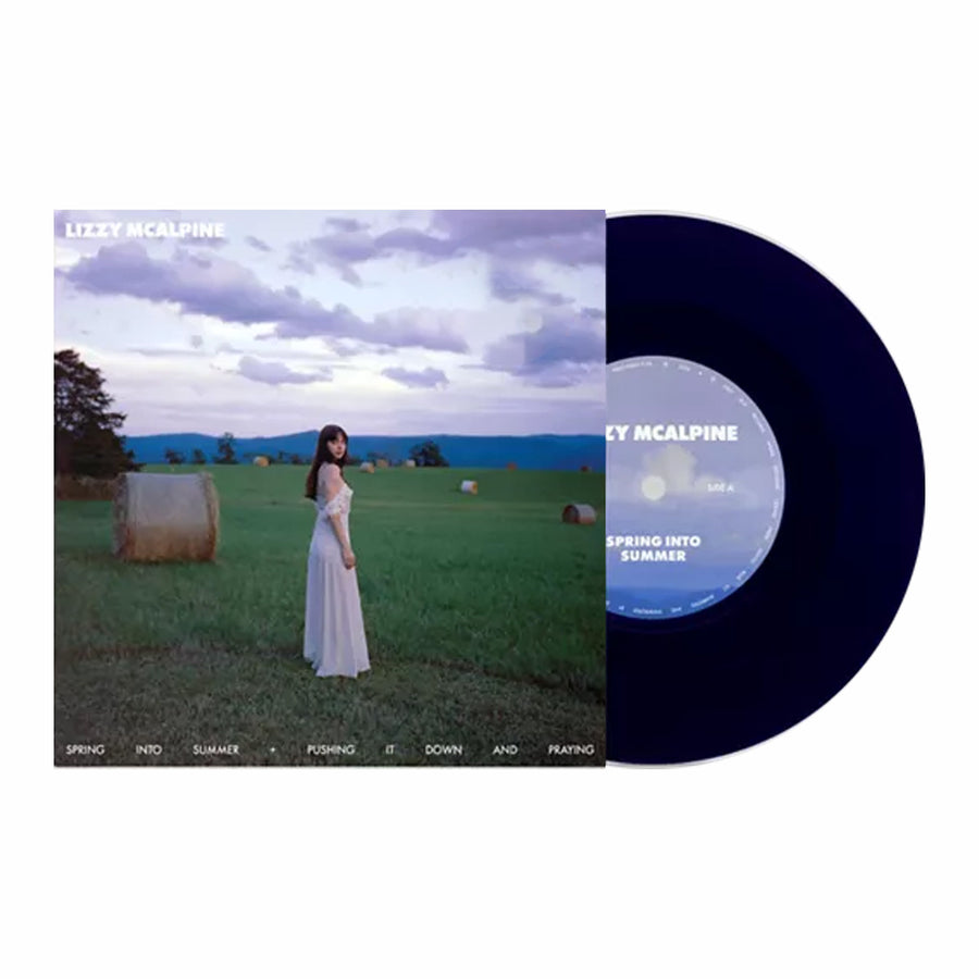 Lizzy McAlpine - Spring Into Summer / Pushing It Down And Praying Exclusive Opaque Indigo 7-Inch Single Vinyl