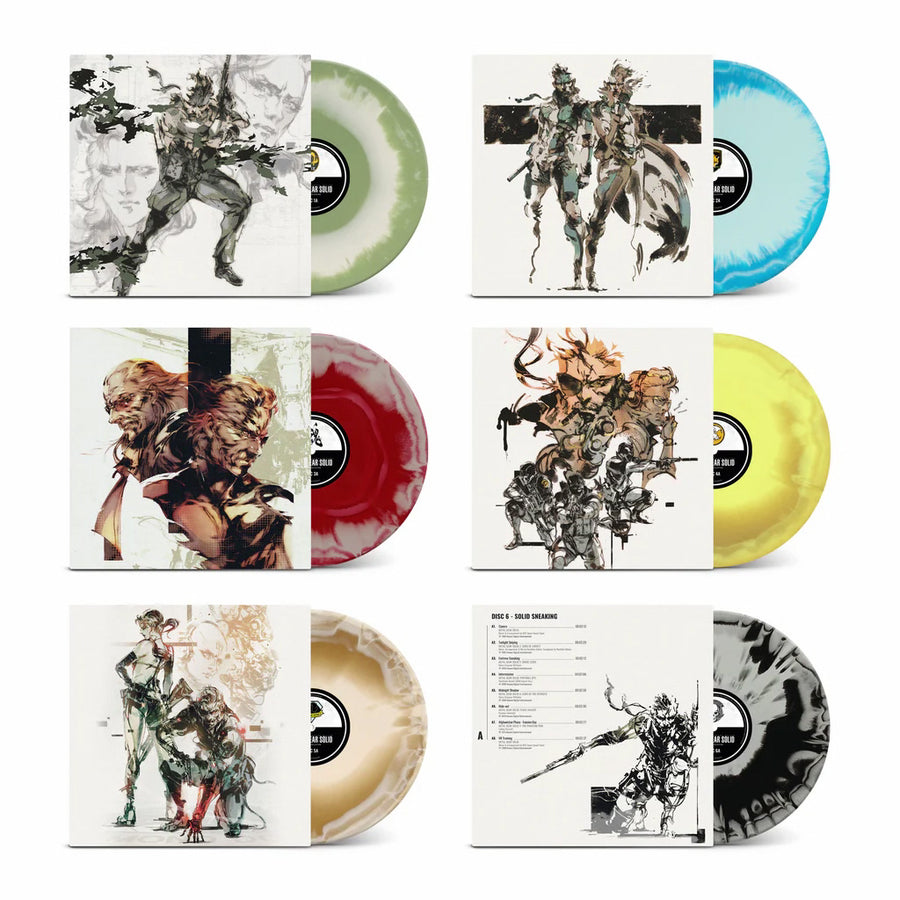 Metal Gear Solid: The Vinyl Collection Limited Edition Deluxe 6LP Vinyl Boxset