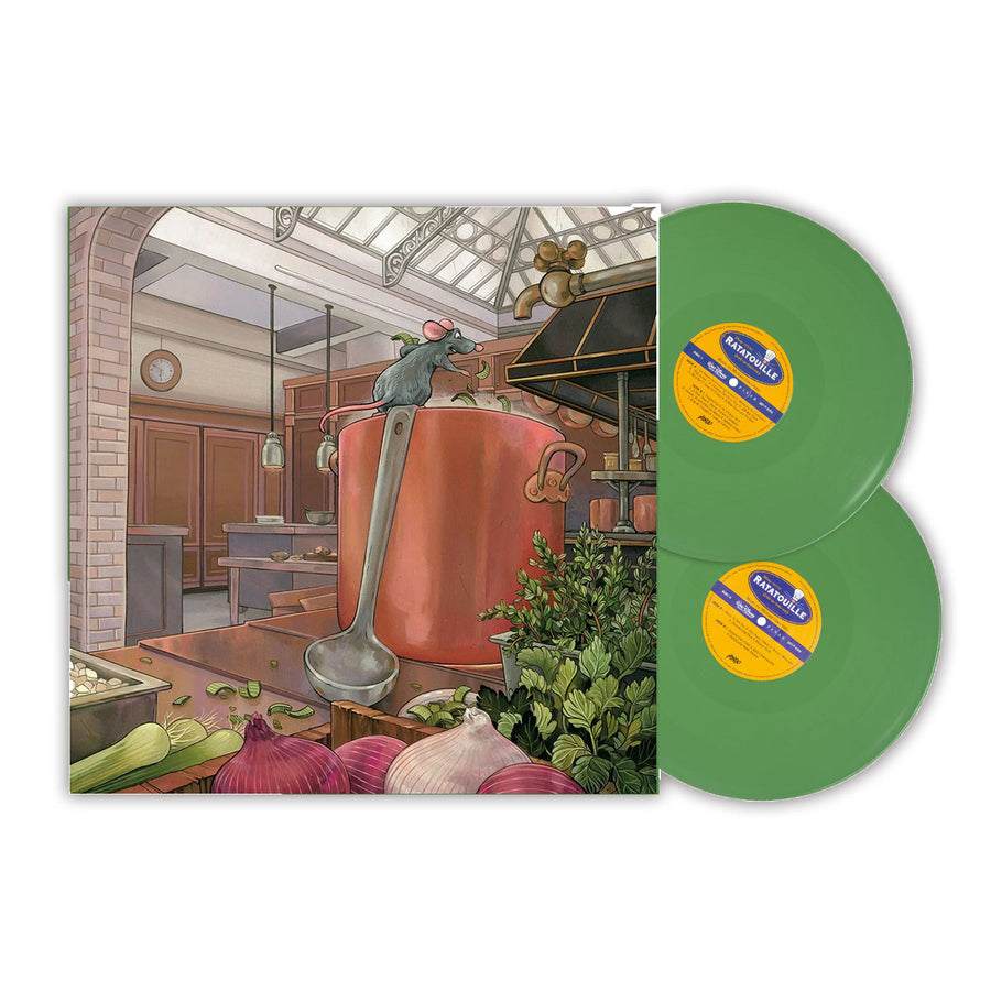 Ratatouille Original Motion Picture Soundtrack Limited Edition Solid Green Colored 2LP Vinyl