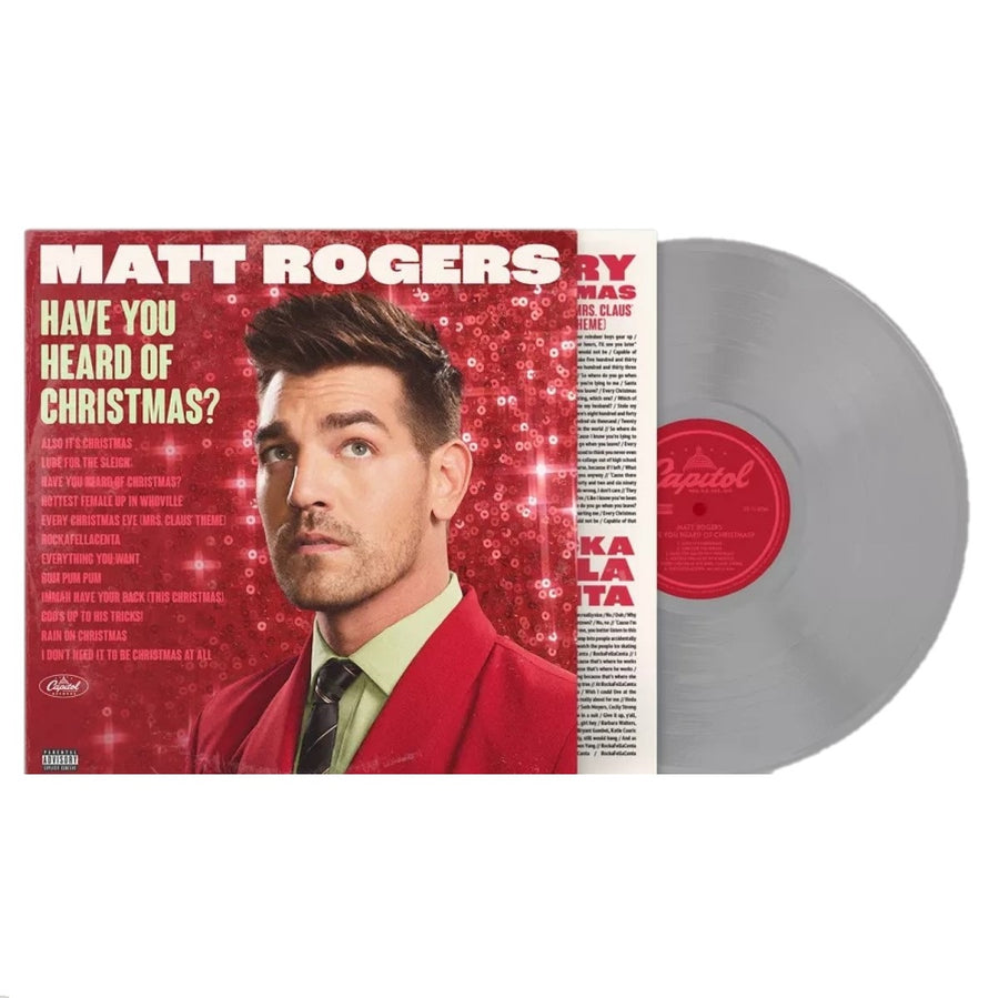 Matt Rogers - Have You Heard Of Christmas? Exclusive Limited Edition Silver Colored Vinyl LP Record
