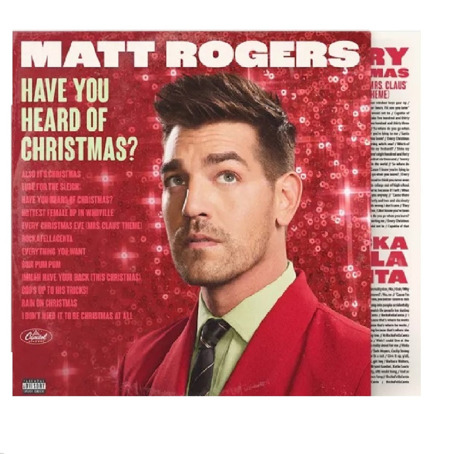 Matt Rogers - Have You Heard Of Christmas? Exclusive Limited Edition Silver Colored Vinyl LP Record