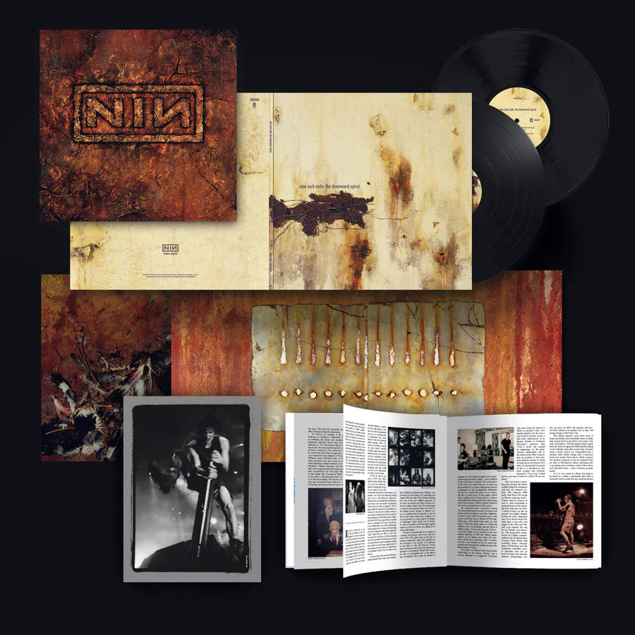 Nine Inch Nails - The Downward Spiral IVC Edition Black Color Vinyl 2x LP Record