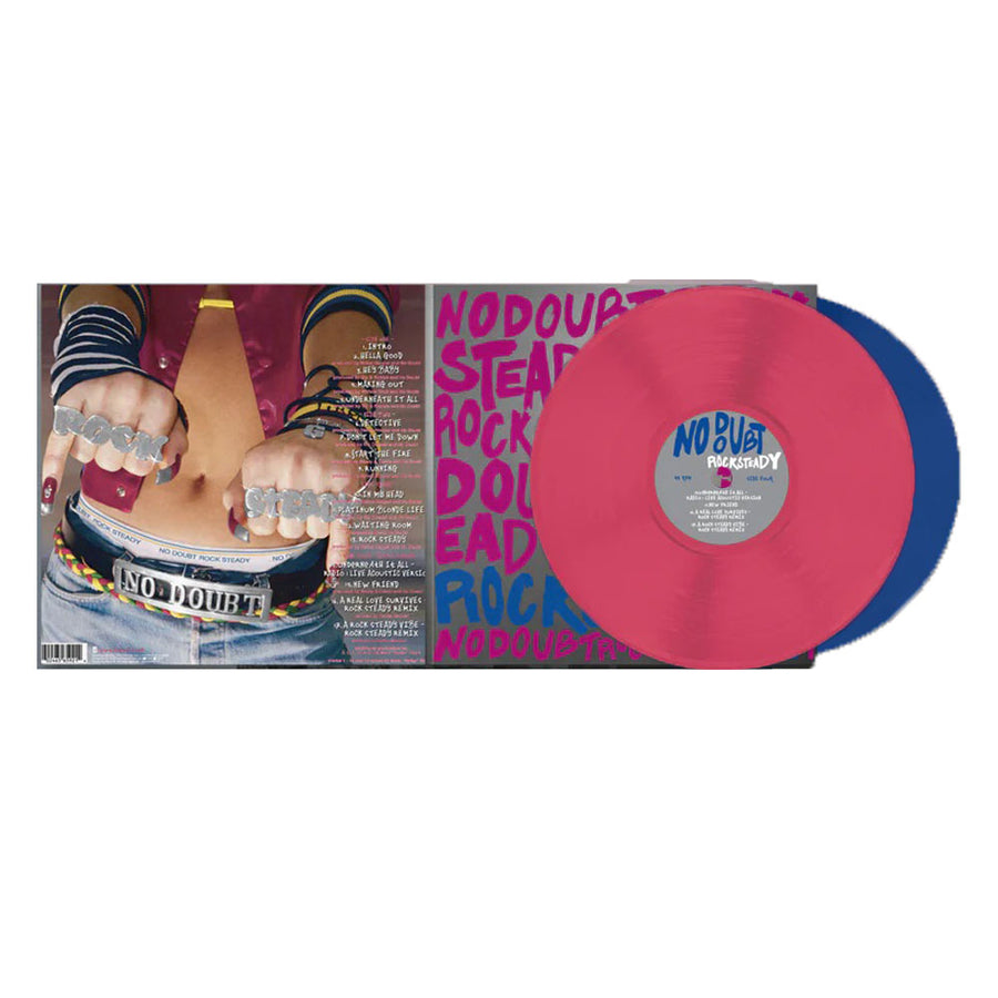 No Doubt Rock Steady Exclusive IVC Edition Blue and Pink Vinyl 2LP #3000