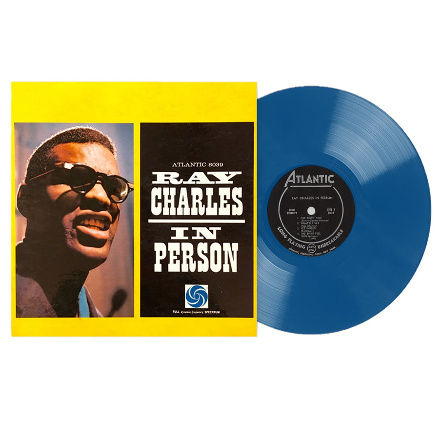 Ray Charles - Ray Charles In Person Exclusive VMP Club Edition Blue Colored Vinyl LP ROTM