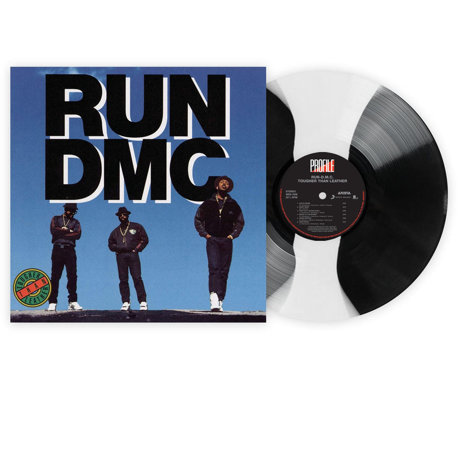 RUN-D.M.C - Tougher Than Leather Exclusive VMP Club Edition Black & White Colored Vinyl LP ROTM