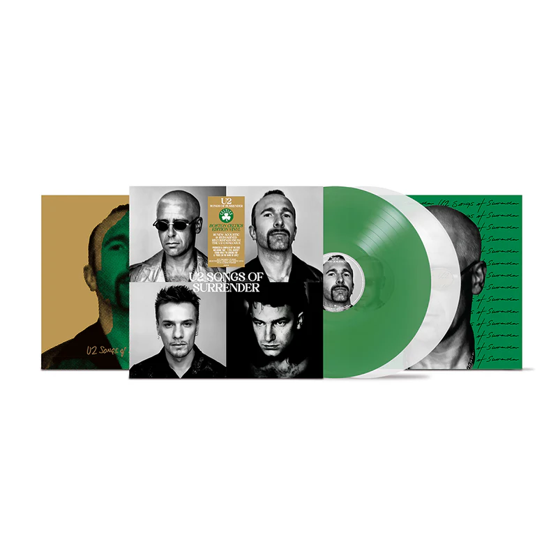 U2 - Songs Of Surrender Boston Celtics Limited Edition Green & White Vinyl 2LP