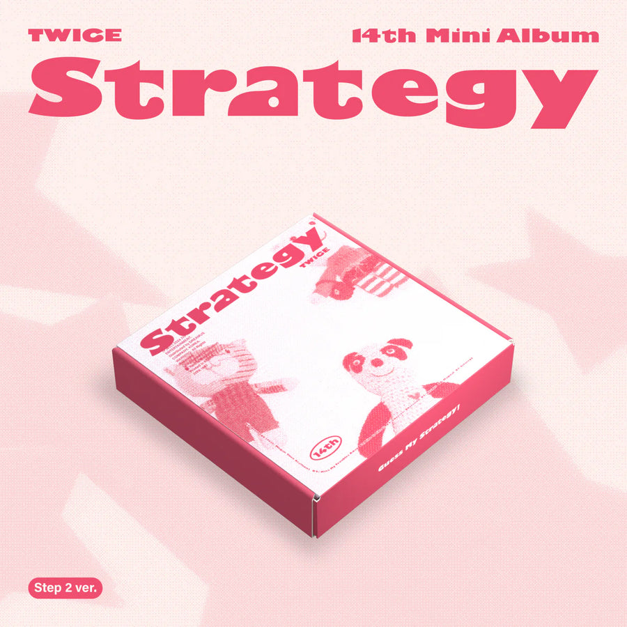 TWICE STRATEGY CD Box (Step 2 ver.) (Signed)