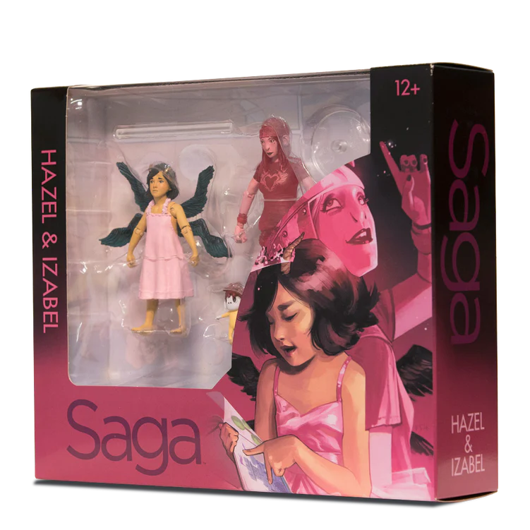 Saga Action Figure Hazel & Izabel Collectible 5-Inch-Scale Toys