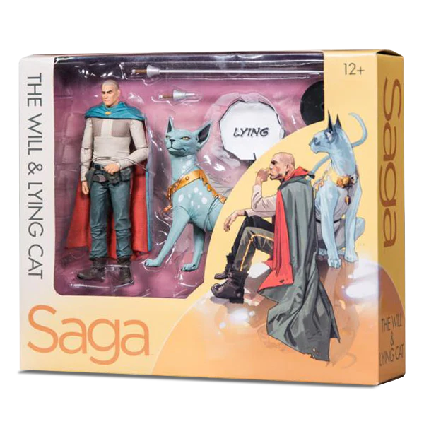 Saga Action Figure the Will and Lying Cat Collectible 5-Inch-Scale Toys