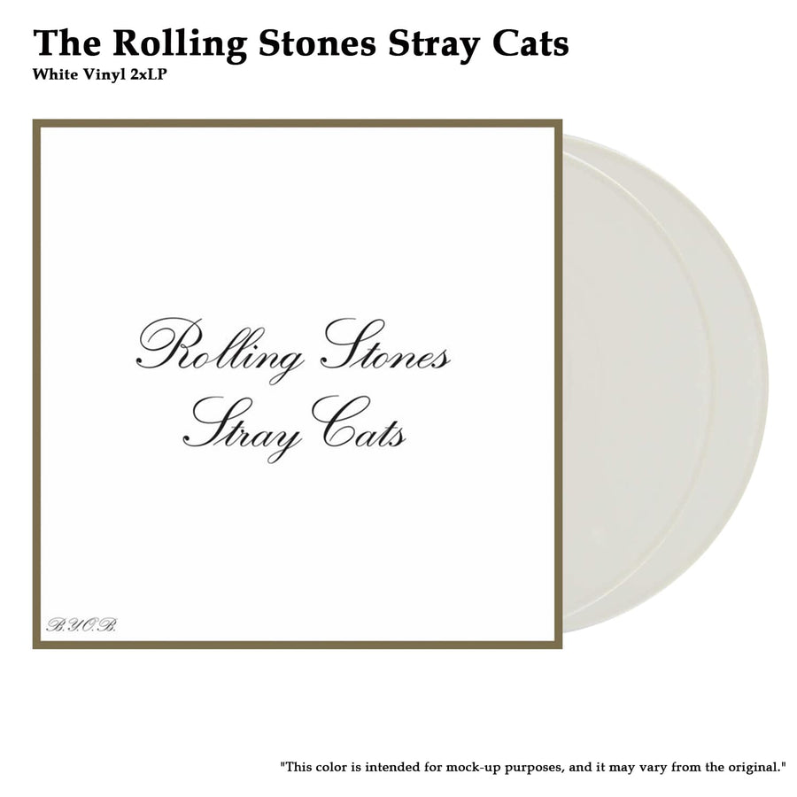 The Rolling Stones - Stray Cats Exclusive Limited White Color Vinyl 2x LP