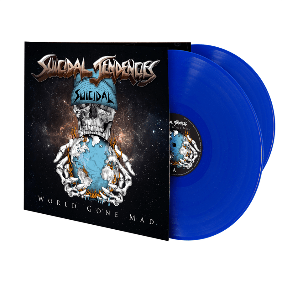 Suicidal Tendencies - World Gone Mad Limited Edition Blue Vinyl 2x LP Record