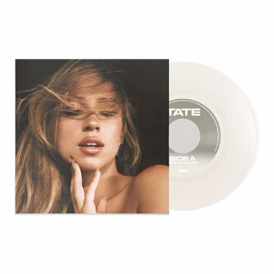 Tate McRae - Purple Lace Bra / It's Ok I'm Ok Exclusive Opaque White 7-Inch Single Vinyl